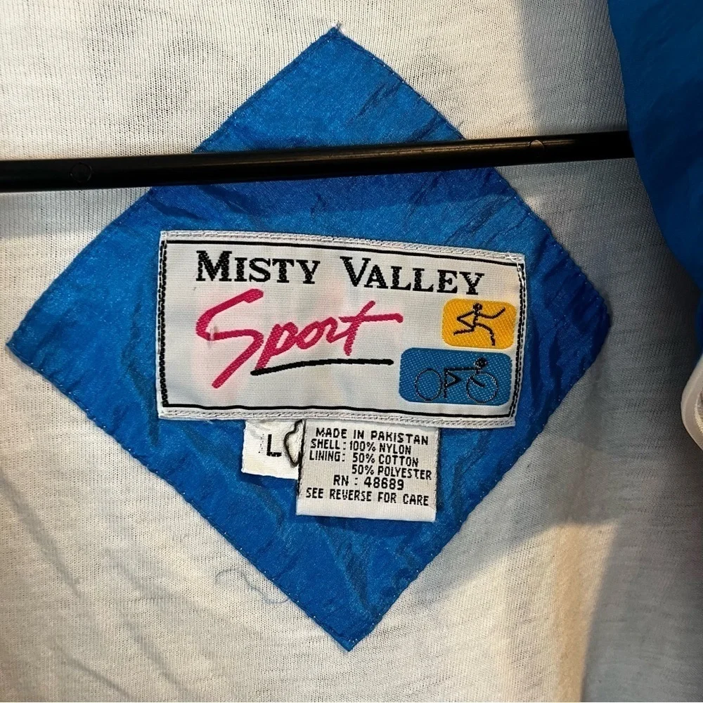 Women’s | Vintage Misty Valley Sport Windbreaker Jacket | Large - Picture 5 of 7
